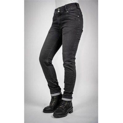 Bull-It Ladies Raven Regular Jeans (Straight) - Black