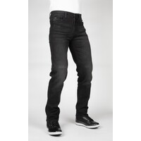 Bull-It Mens Straight Tactical Stone Washed Jeans - Black