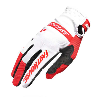 Fasthouse Speed Style Mod Glove - Red/White
