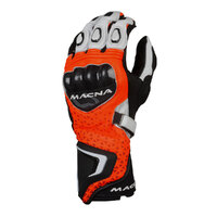 Macna Track R Glove - Red/White/Black