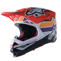 Alpinestars SM10 TLD Edition 23 Helmet - Firestarter Red