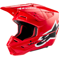 Alpinestars 2024 SM-5 Corp Helmet - Ece 22.06 - Bright Red