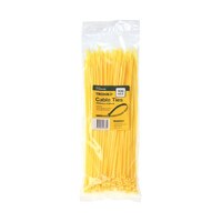 Tridon Cable Tie Yellow 300 X4.8mm Pk100