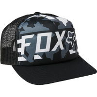Fox Red White And True Snapback Hat - Black - OS