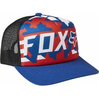Fox Red White And True Snapback Hat - Royal Blue - OS