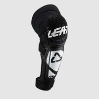Leatt 3DF Hybrid EXT White Black Knee & Shin Guard