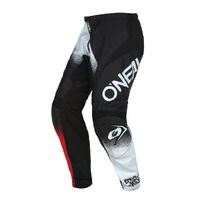 Oneal 2022 Youth Element Racewear V.22 Black White Red Pants