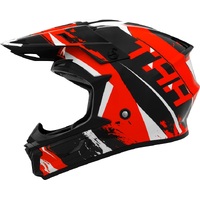 THH T710X Rage Black Red Helmet