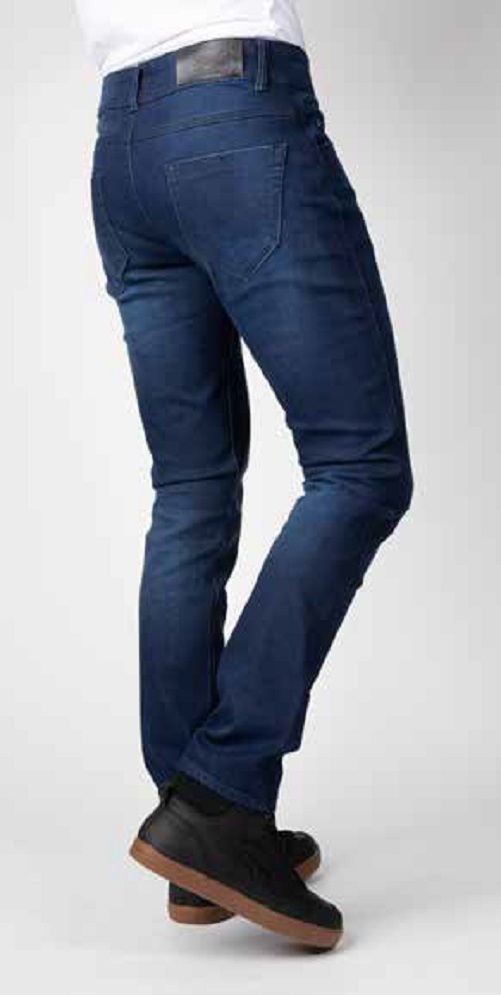 Bull-It Mens Straight Tactical Icon II Regular Blue Jeans