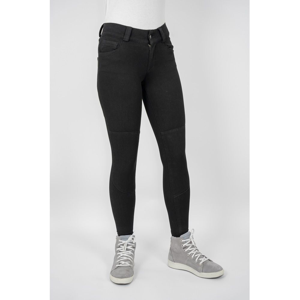 Bull-it Womens Luna LE Black Skinny Compression Jeggings - BULL-IT