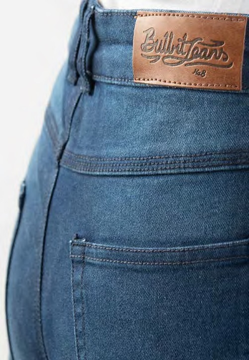 Bull-It Ladies Straight Tactical Horizon Regular Blue Jeans