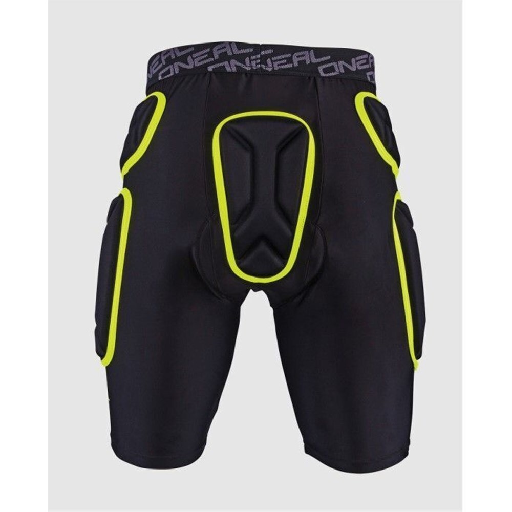 Oneal Trail Armoured Shorts - Lime/Black