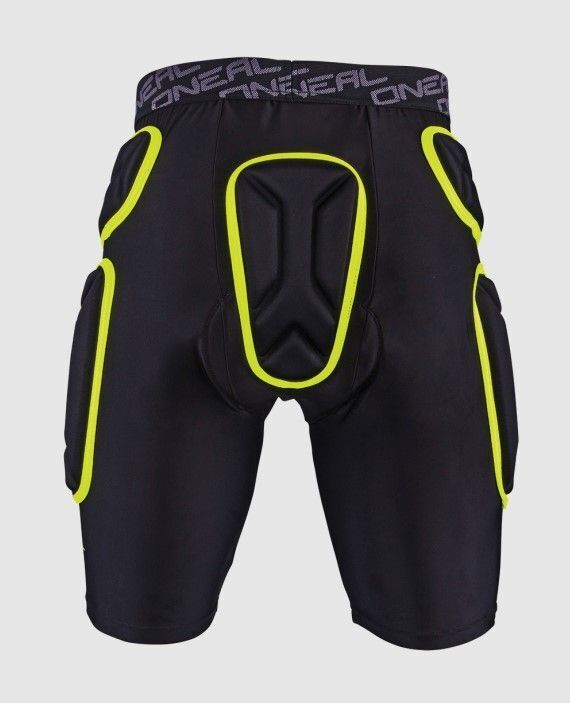 Oneal Trail Armoured Shorts - Lime/Black - S