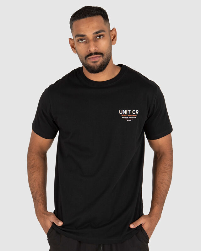 Unit Workx Tee - Black - S