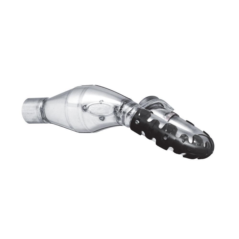 Polisport Armadillo 4T Head Pipe Guard Long 40Cm - Black