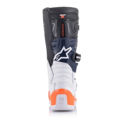 Alpinestars Youth Tech 7S Boots - Black/White/Orange