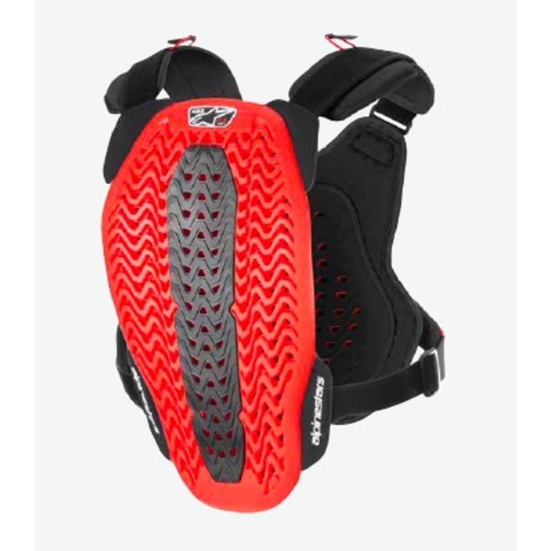 Alpinestars A5 Plasma Chest Protector  - Black/Red/White