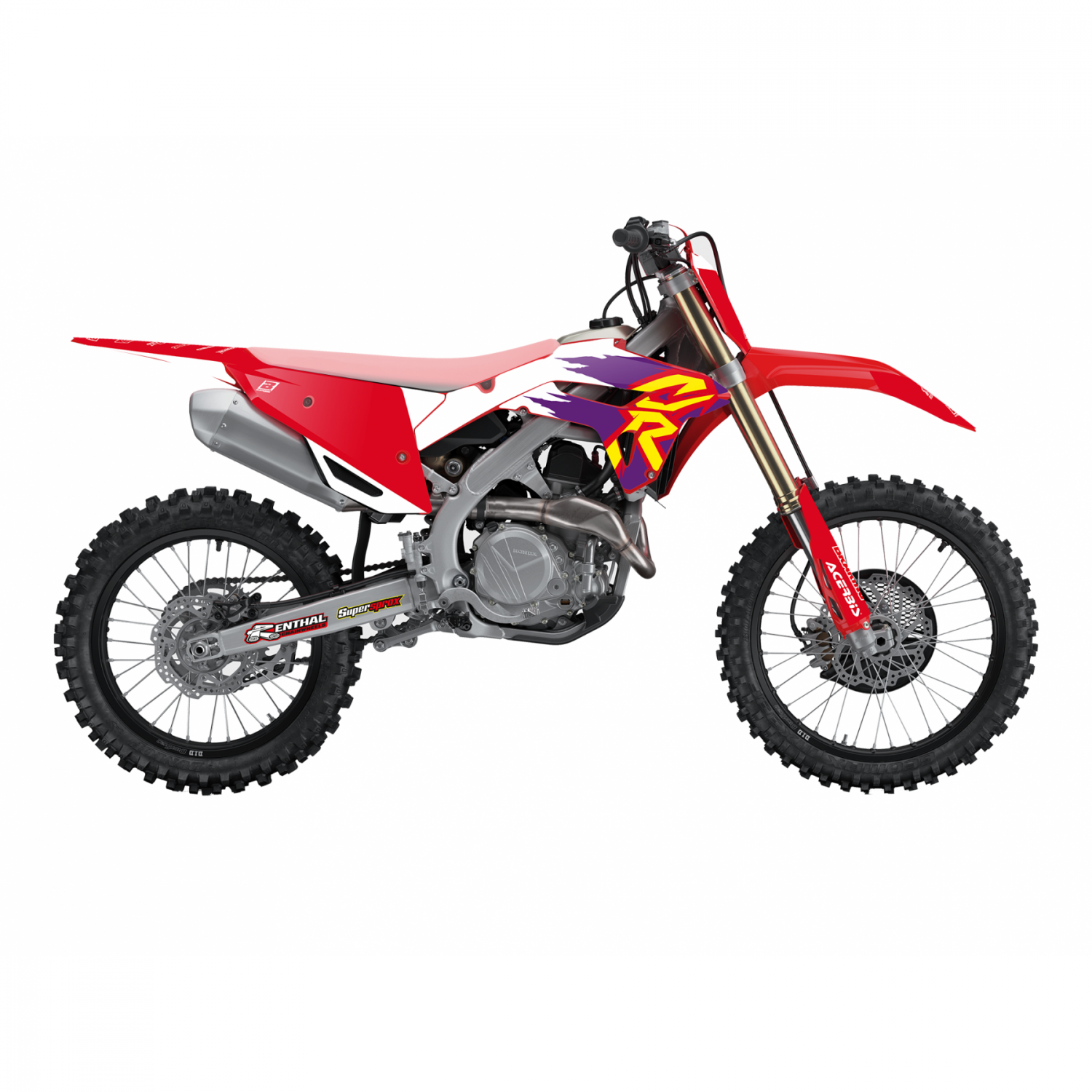 BLACKBIRD GRAPHICS KIT RETRO 95 HONDA CRF 250 22-23 450 21-23