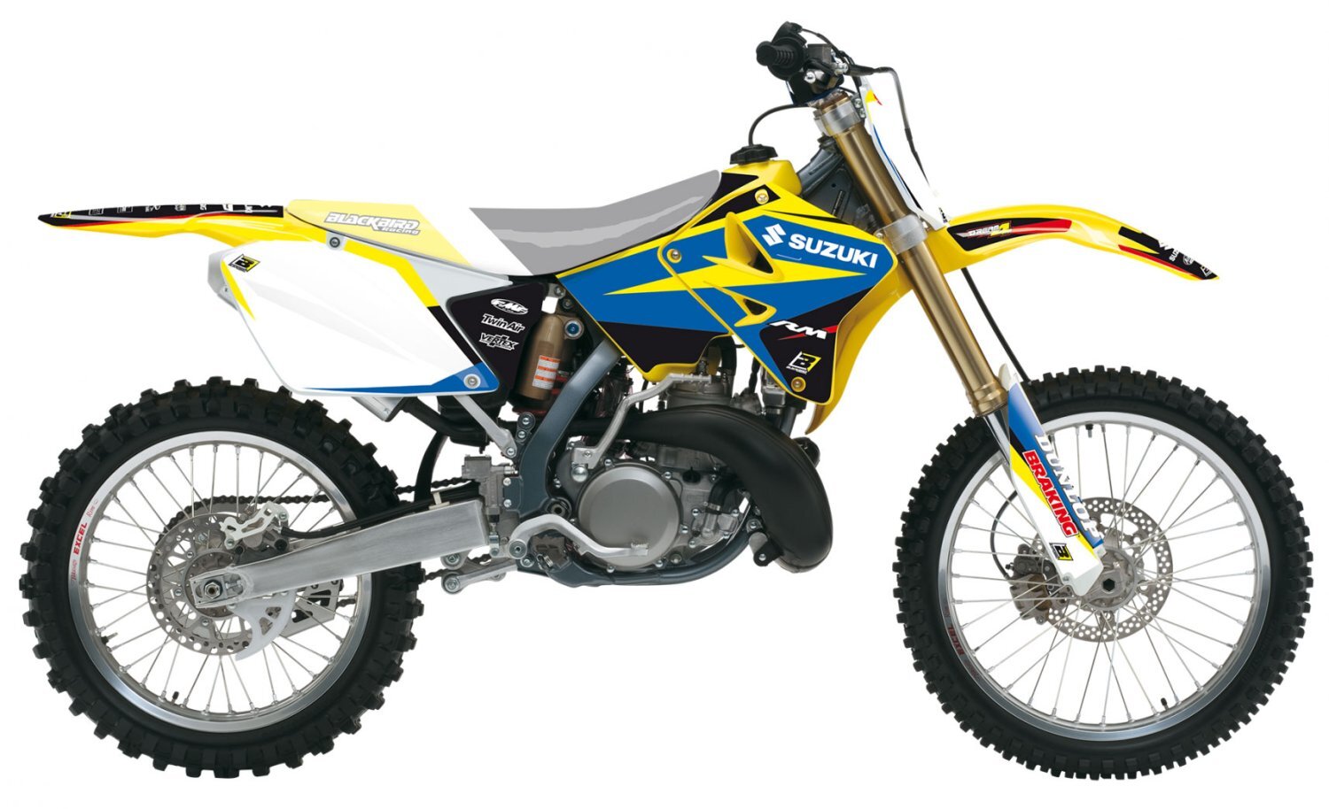 BLACKBIRD GRAPHICS KIT DREAM 4 SUZUKI RM 125 250 01-08