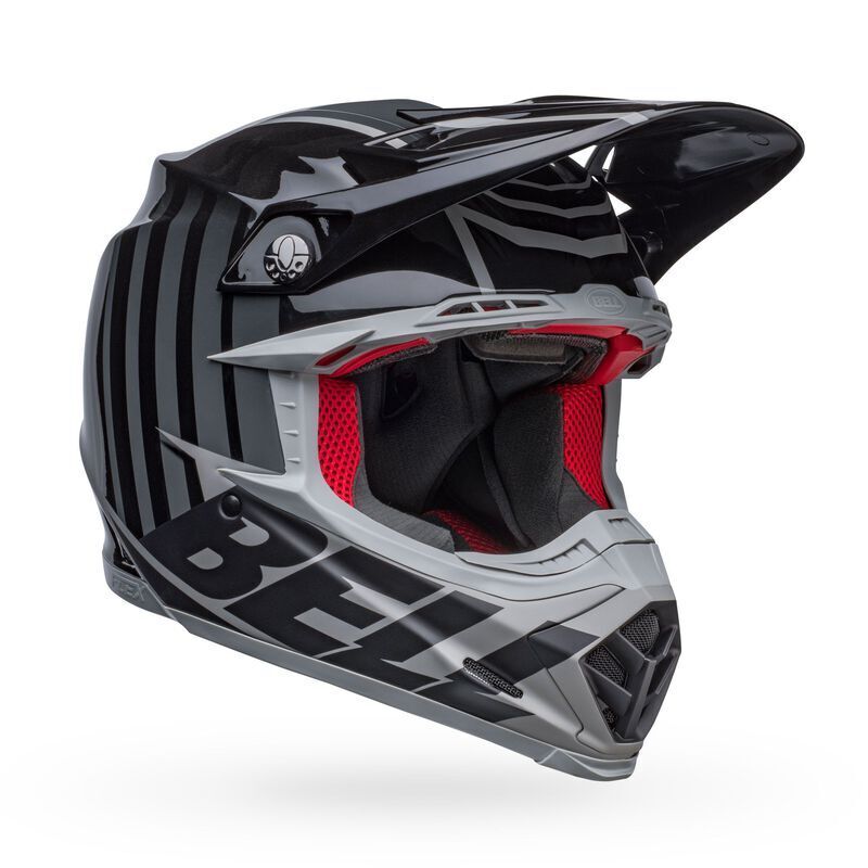 Bell Moto-9S Flex Sprint Helmet - Black/Grey