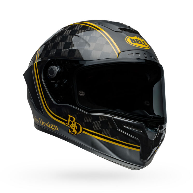 Bell Race Star DLX Flex RSD Player Helmet - Matte/Gloss Black/Gold