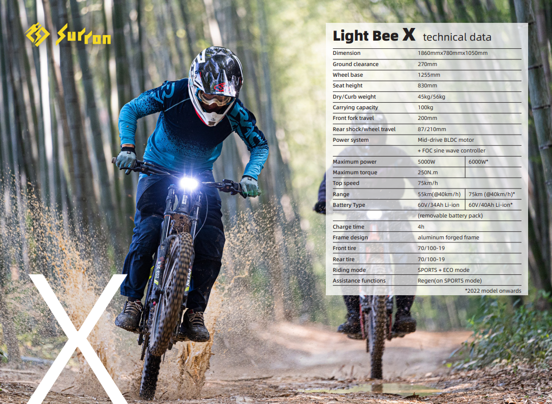 Surron Light Bee X: Electric Dirt Bike