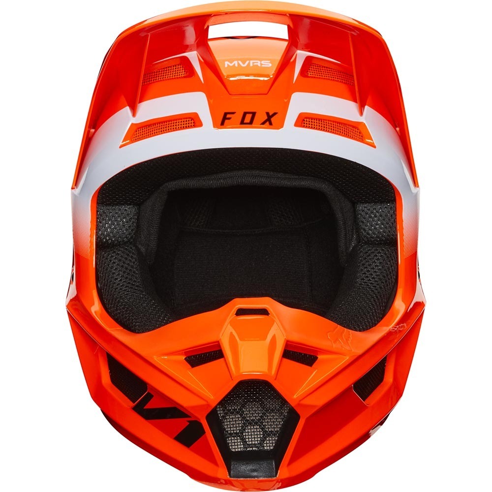 Fox V1 Werd Flo Orange Helmet