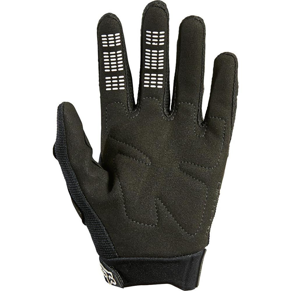 Fox Youth Dirtpaw Black White Gloves