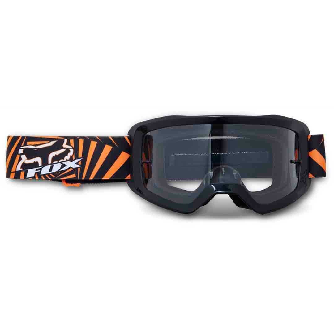Fox Main Goat Goggles - Mirrored Lens - Orange - OS