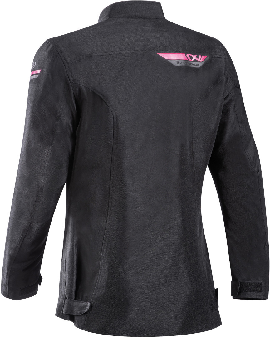 Ixon Ladies Slash Jacket - Black/Pink