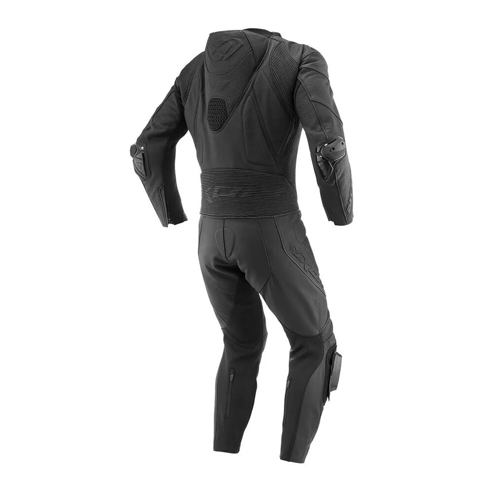 Ixon Vortex 3 1 Piece Leather Motorcycle Suit - Black/Black