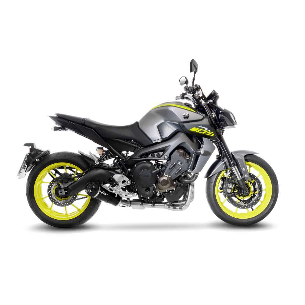 LeoVince One Evo SC Full Exhaust System dB(A) - Carbon - Yamaha MT-09|ABS 17-20|MT-09 SP|Tracer GT 18-20|Tracer 900|FJ-09 Tracer 17-20|XSR900 16-20