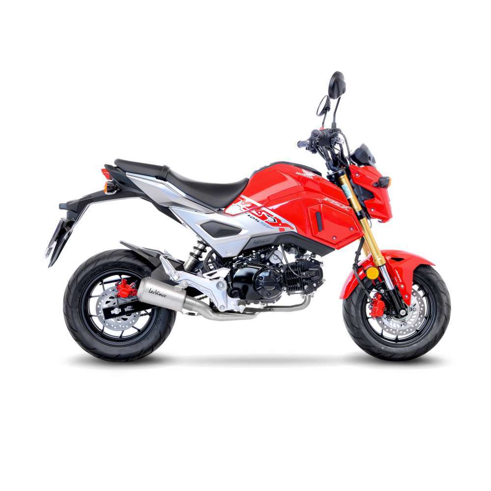 LeoVince LV-10 Full Exhaust System - Stainless - Honda MSX 125 / Grom 17-20