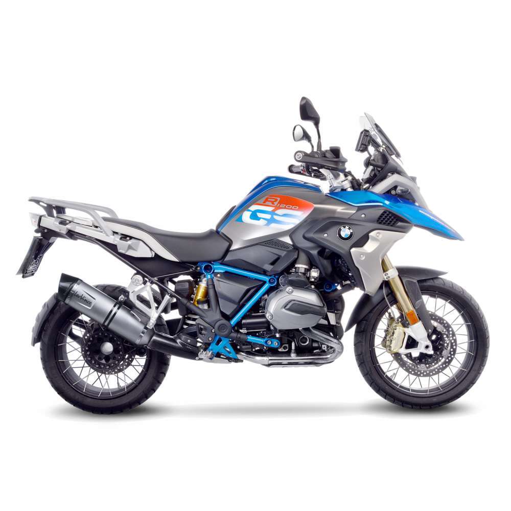 LeoVince LV One Evo Slip On Silencer - Stainless - BMW R 1200 GS|GS Adventure 17-18