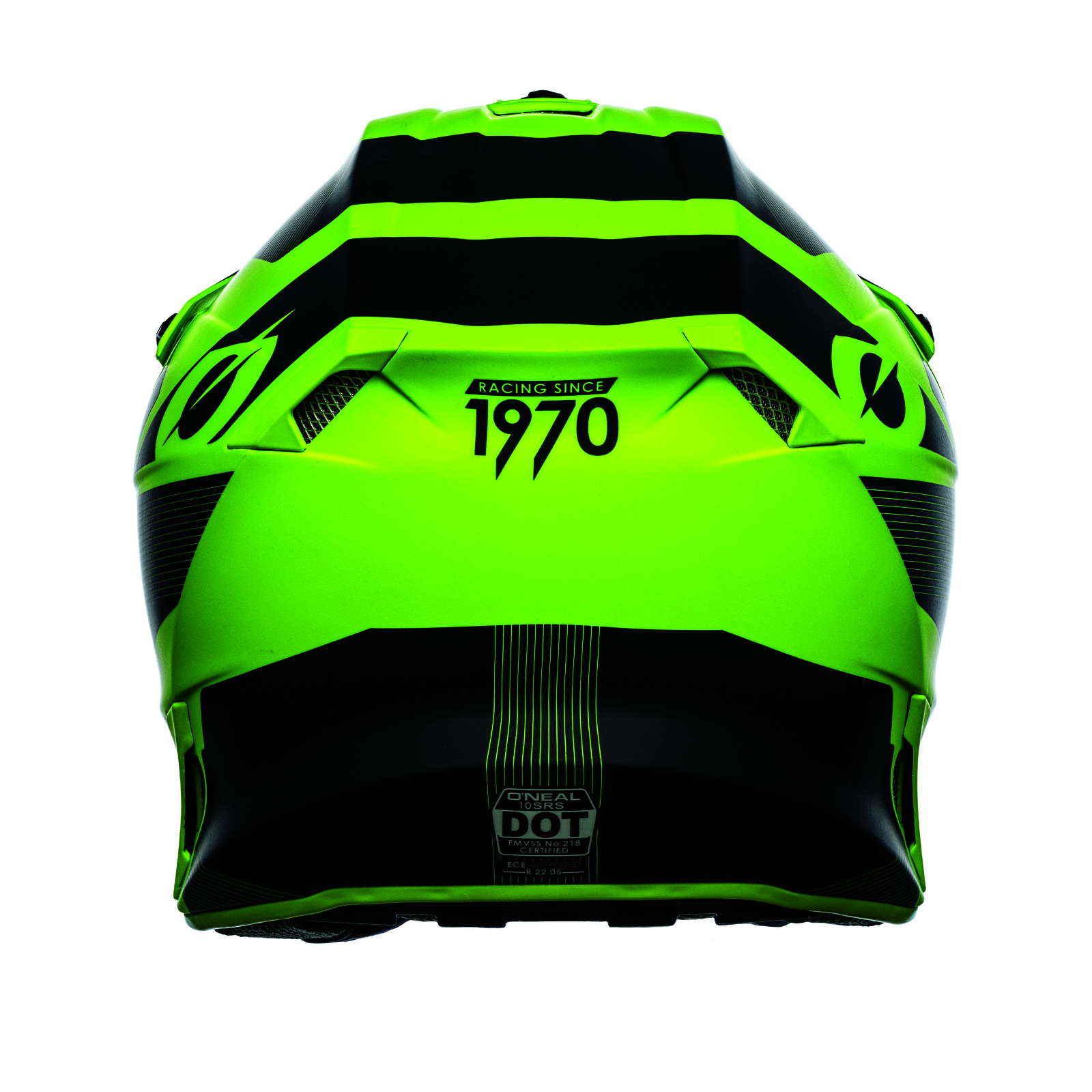 Oneal 10 SRS Compact Helmet - Black/Yellow