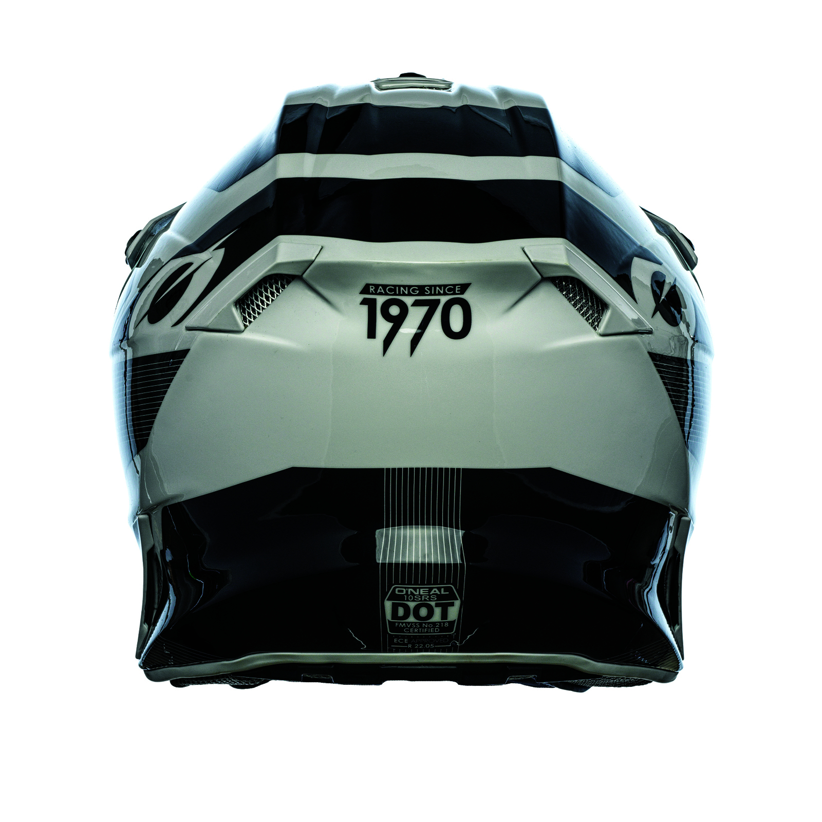Oneal 10 SRS Compact Helmet - Black/White