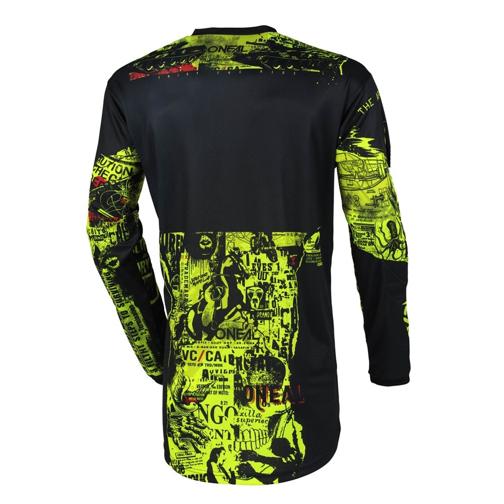Oneal 2025 Youth Element Attack Jersey - Yellow