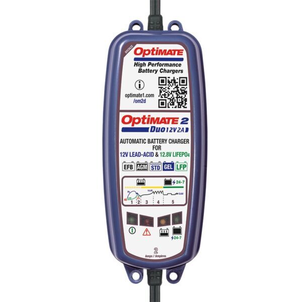 OptiMate 2 Duo Battery Charger