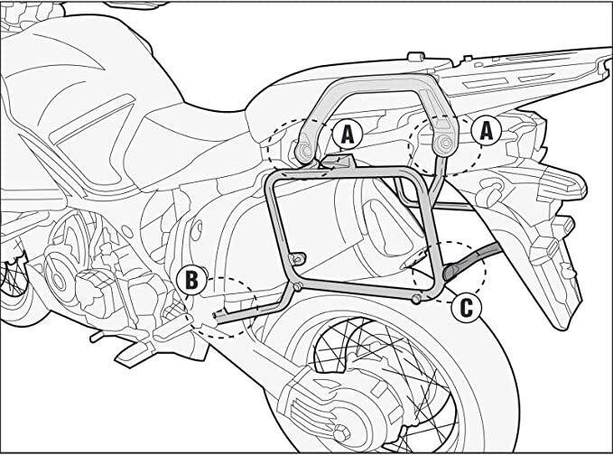 Givi Pannier Frames - Yamaha XT1200Z/E Super Tenere 10-20
