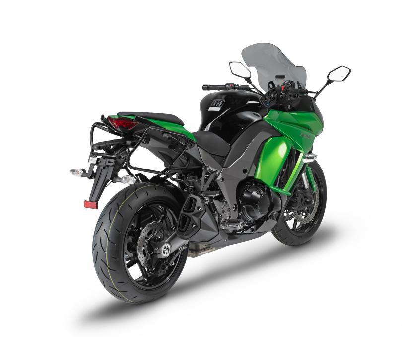 Pyramid Front Mudguard Extension (Fender Extender) For Kawasaki Z1000SX 2011-2019 - Matte Black