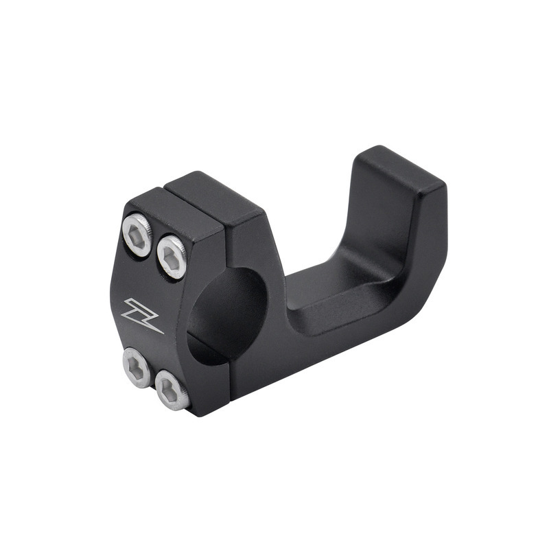 Zeta Clutch Master Cylinder Guard Alloy - Tapered Bar - Black