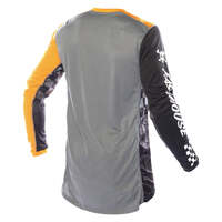 Fasthouse Grindhouse Alpha Jersey - Black/Amber - S