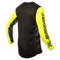 Fasthouse Grindhouse Omega Jersey - Hi Vis/Black - S