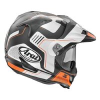 Arai XD-4 Vision Orange White Helmet