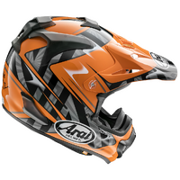 Arai VX-Pro 4 Scoop Helmet - Black/Orange - L