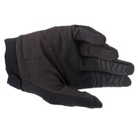 Alpinestars 2022 Youth Full Bore Black Gloves - Black - 3X-Small - Youth 