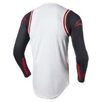 Alpinestars 2023 Limited Edition Techstar Acumen Jersey - White/Black/Red - 2XL