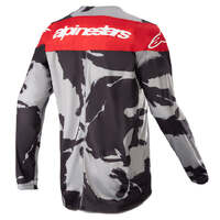 Alpinestars 2023 Youth Racer Tactical Jersey - Grey Camo/Red - S