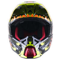 Alpinestars SM5 Solar Flare Helmet - Black/Red/Yellow - S