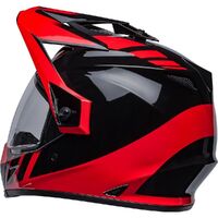 Bell MX-9 ADV MIPS Dash Black Red Helmet